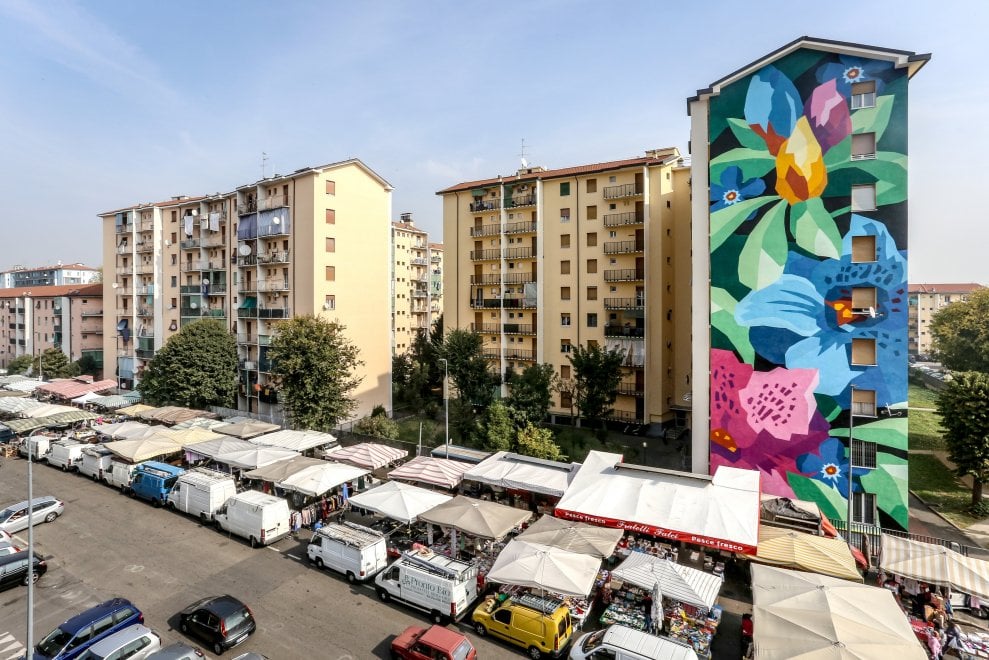 Photo of Un murale a Quarto Oggiaro per i sessant’anni del quartiere