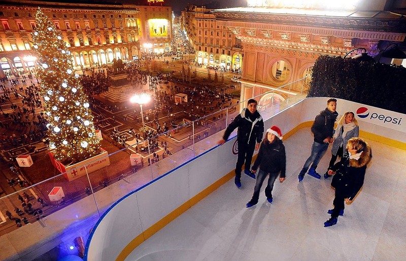 Photo of Piste di pattinaggio sul ghiaccio a Milano: 11 piste sparse per la città