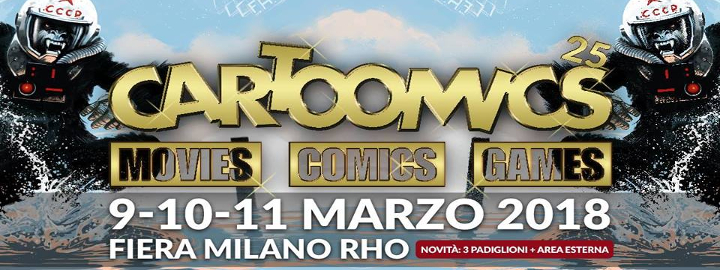 Photo of Milano, torna Cartoomics 2018: tutte le informazioni per partecipare all’evento fieristico