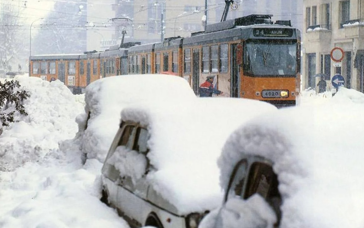 Photo of 16 gennaio 1985: la grande nevicata che mise in ginocchio Milano e il Nord Italia